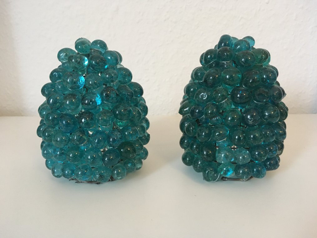 Lampe (2) - Glas, Metall - Cloud-Lamp #2.1