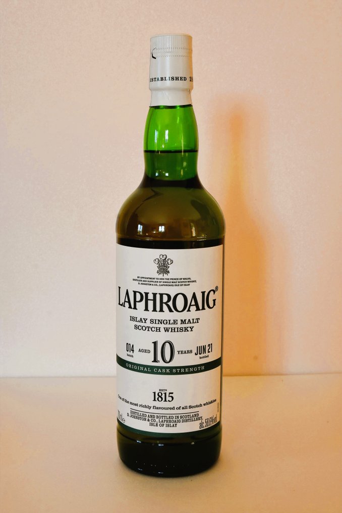 Laphroaig 10 years old Cask Strength Batch 14  - b. 2021  - 70cl #2.1