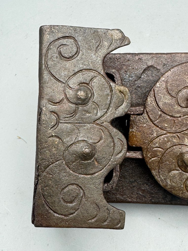 Antiek ijzeren deurslot - Κλειδαριά  #3.2