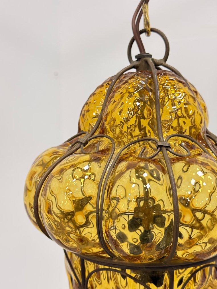 Candeeiro suspenso - Vidro, Metal - Soffiato a bocca #3.2