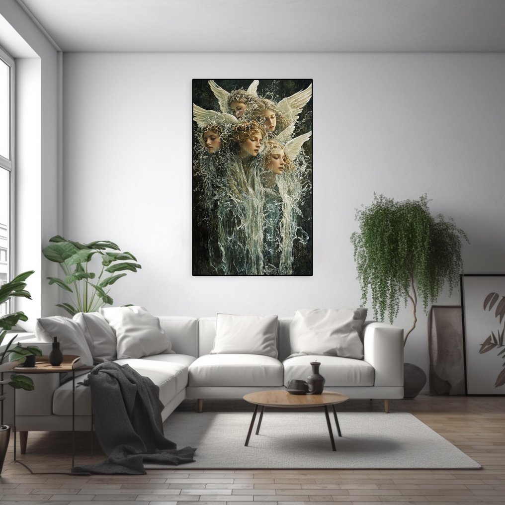 Anne Dias (1985) - (XL) Seraphic Figures Imagined #1.0