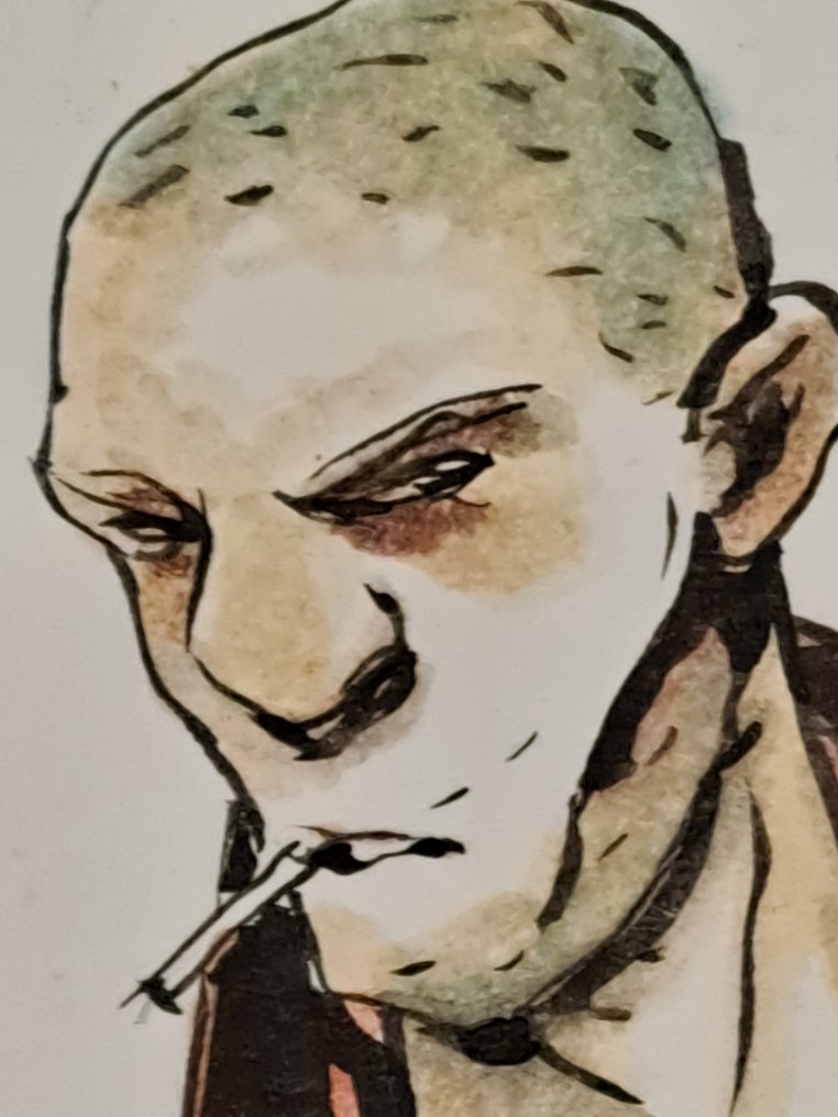 Gipi - 1 Original colour drawing - In che Senso? #1.0