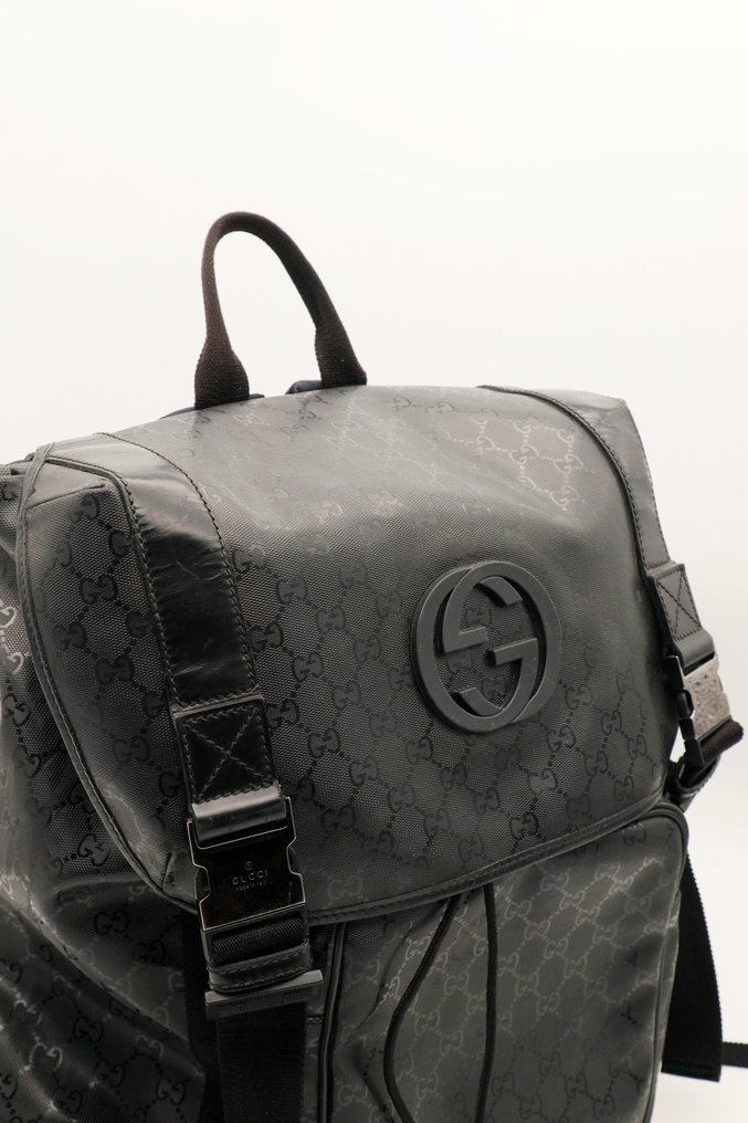 Gucci - Backpack GG Supreme Coated by Alessandro Michele - Τσάντα #4.3
