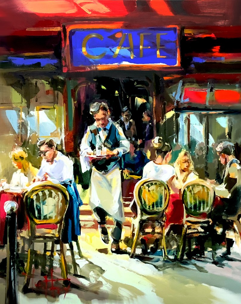 Jurij Frey - Cafe´, Paris (Collection 2025) #1.0
