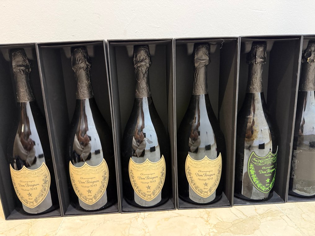 2013 Dom Pérignon, Luminous Brut (2) & Brut (4) - Champagne Brut - 6 Pullot (0.7 L) #3.2