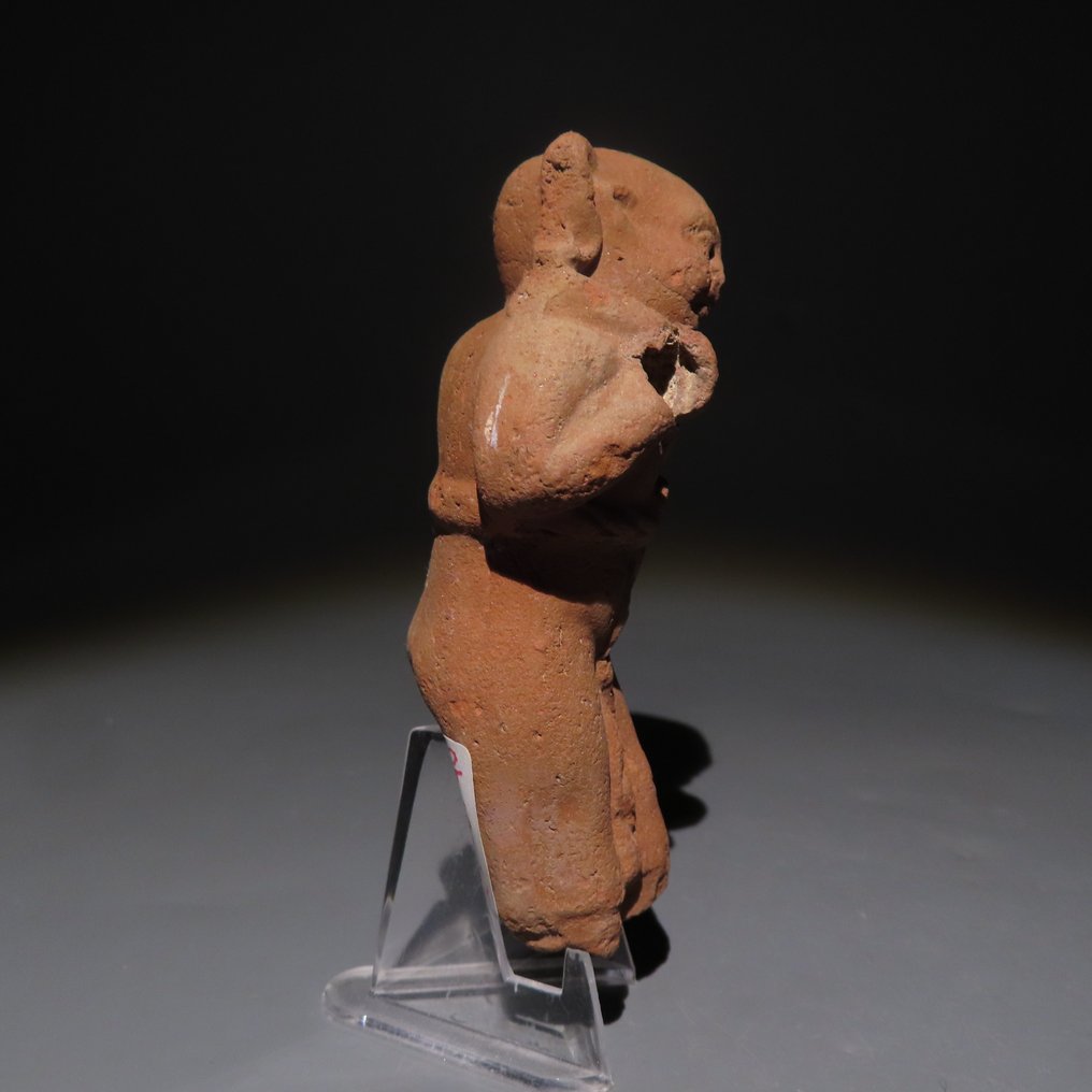 古埃及 Terracotta Hapocrates 神像。公元前3至1世纪。高8.5厘米。"Heritage Collection"。 #3.2