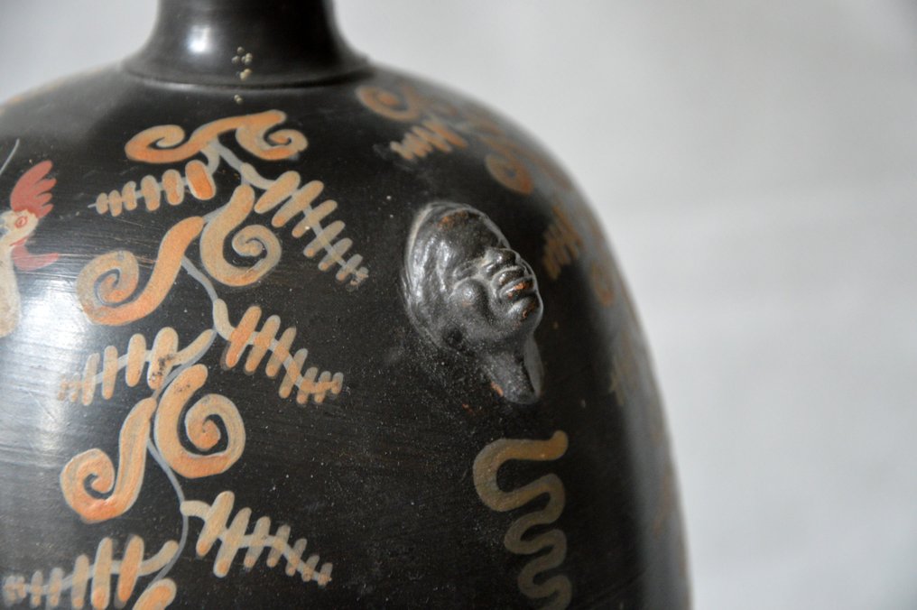 Αντίγραφο ενός Αρχαίου Έλληνα. Terracotta σκάφος - 21.5 cm  (χωρίς τιμή ασφαλείας) #4.3