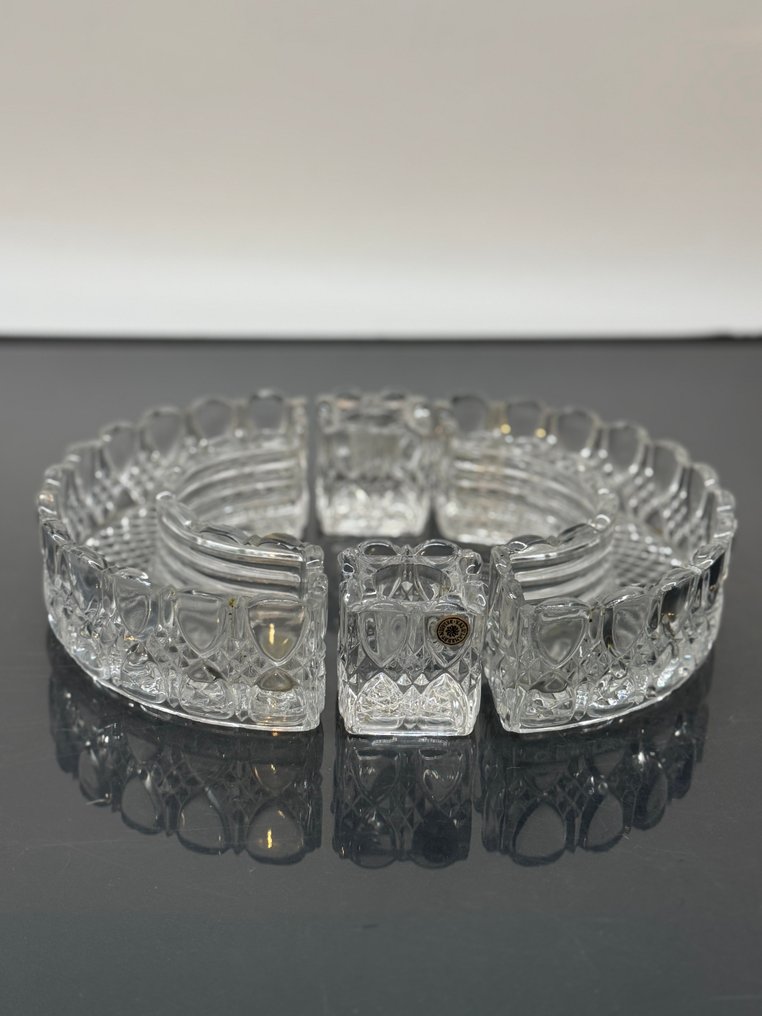 Val Saint Lambert - Charles Graffart & René Delvenne - Centrepiece (4) - Valambert  - Crystal - Valambert Series #1.0