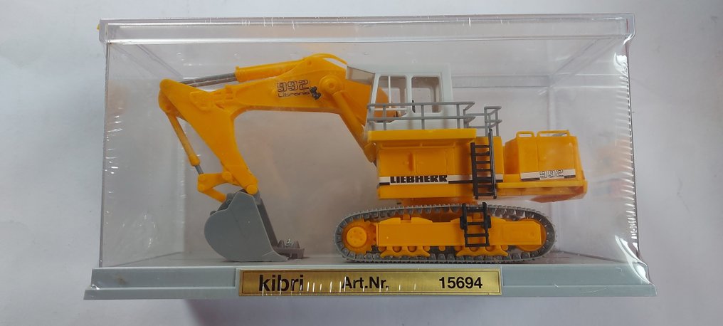 Kibri H0 - 15694 - Kituri de construit machete tren (1) - Model gata de utilizare 'LIEBHERR R 992 cu cupă adâncă' #3.2
