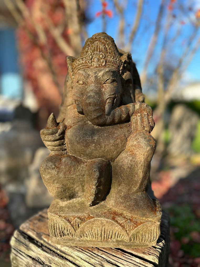 Statua di Ganesh il Dio degli inizi - Άγαλμα - Ινδονησία #4.3