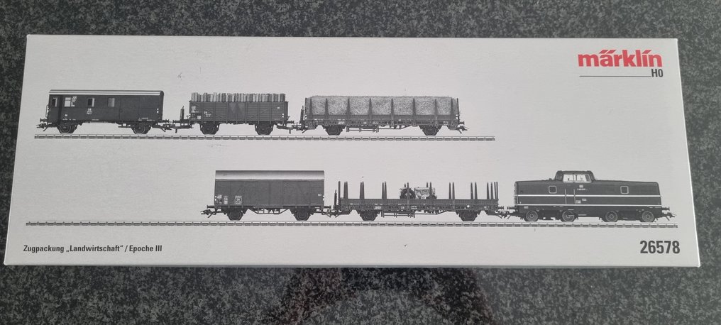Märklin H0 - 26578 - Treinset (1) - Zugpackung “Landwirtschaft” - DB #1.0