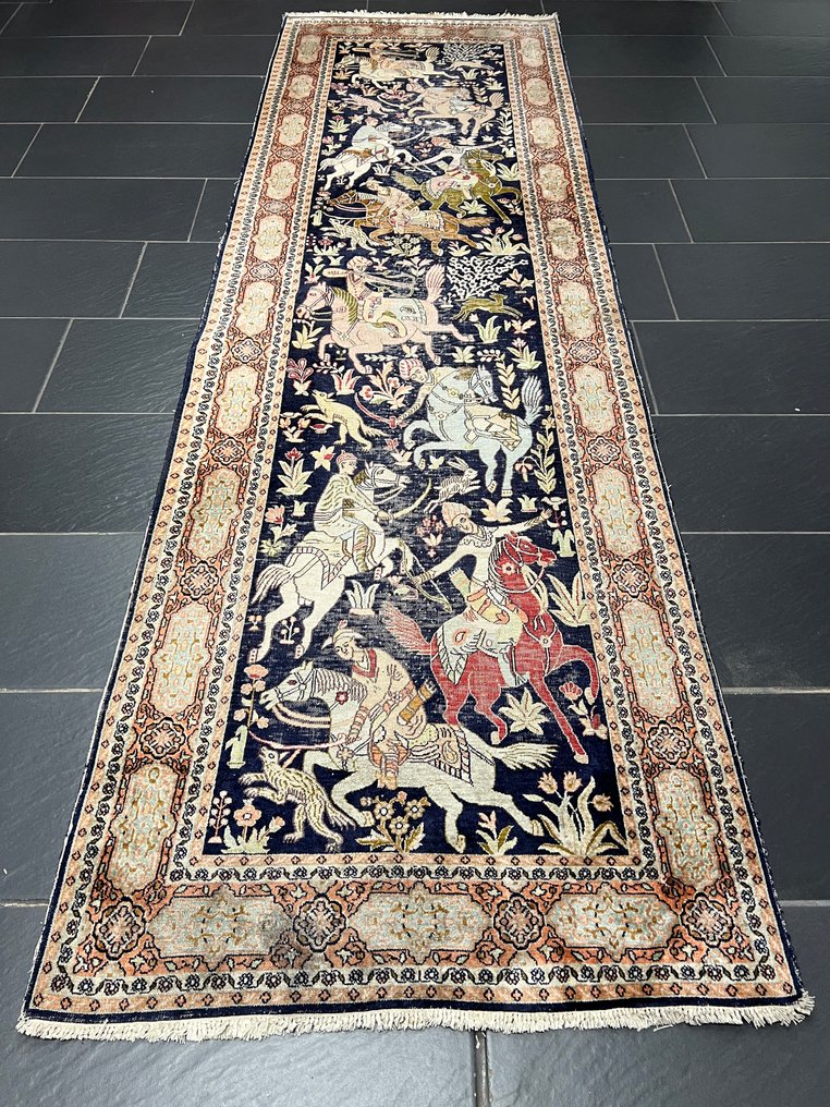 羊绒古姆丝绸 - 地毯 - 300 cm - 85 cm #3.2