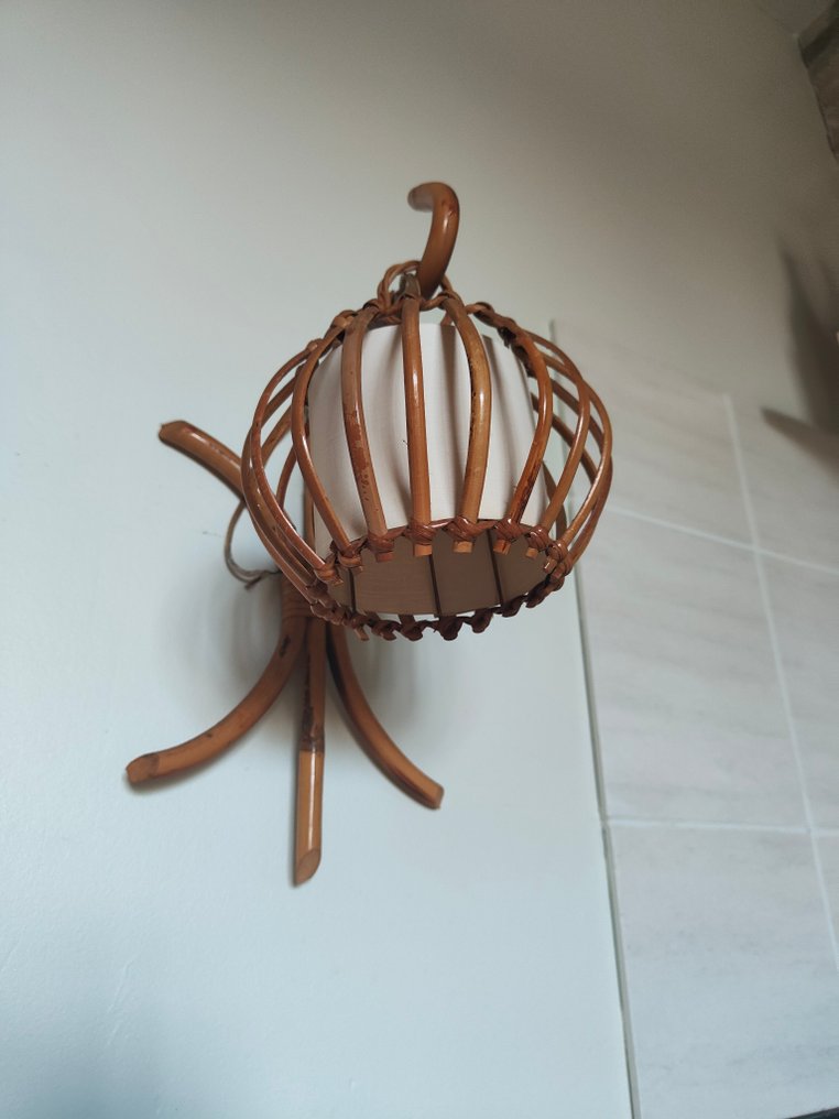 Απλίκα τοίχου - Μπαμπού - Ζεύγος φωτιστικών τοίχου. #4.3