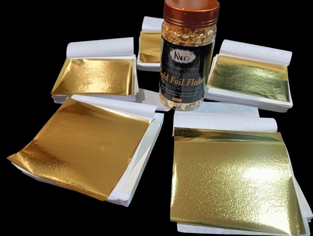 Arbetsverktyg (2)  - Gyllene papper-1Flakes #1.0