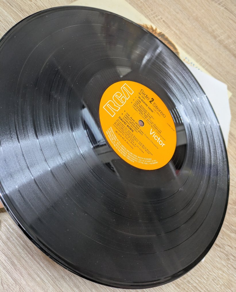 David Bowie - Aladdin Sane - LP Album (stand-alone item) - Stereo, 1st Pressing - 1973 #2.1