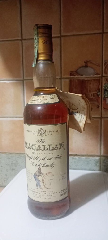 Macallan 7 years old - b. Jaren 1990 - 70cl #1.0