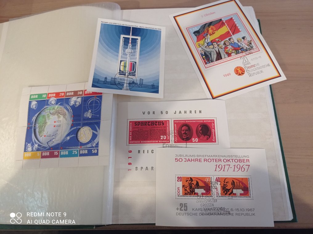 Niemcy 1950/1989 - Kolekcja setek znaczków i arkuszy bloków z Niemiec. #1.0