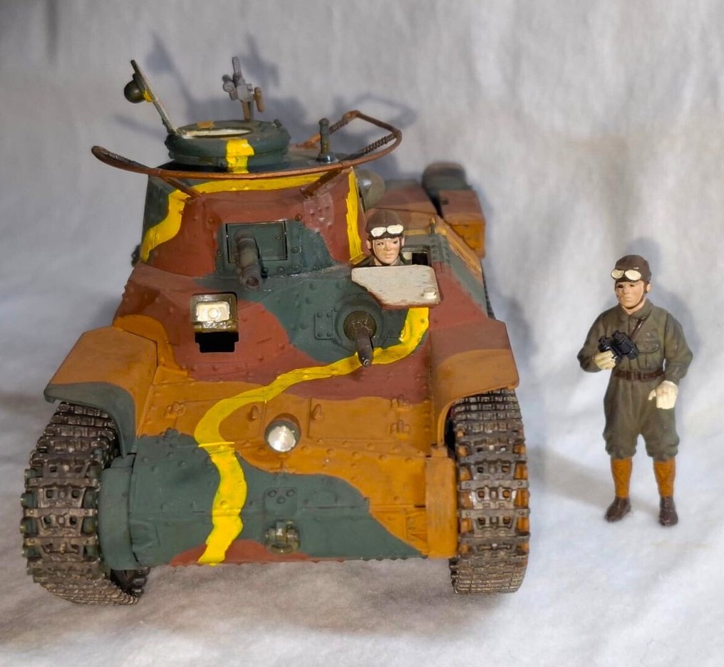1:35 - Στρατιωτικό όχημα μοντελισμού - TAMIYA - 35075 - 1975 - JAPANESE MEDIUM TANK CHI-HA - TYPE 97 #1.0