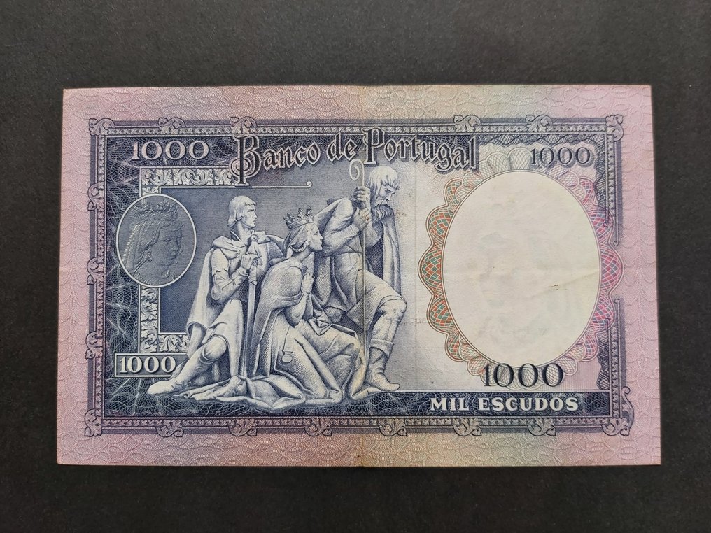 Portugal. - 1000 Escudos 1961 - Pick 166  (No reserve price) #2.1