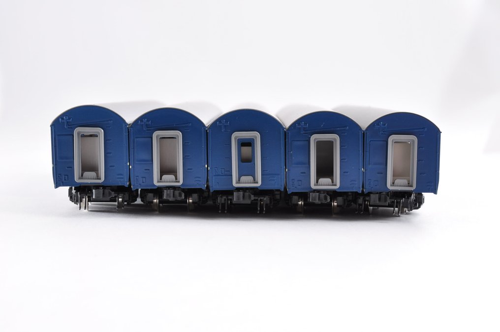 Kato N - 5086-1 5087-1 5097-1 - Treno automotore (5) - Narone 21, Nahane 20 e Narone 20 set di carrozze passeggeri sleeper, composto da 5 carrozze - JNR #2.1