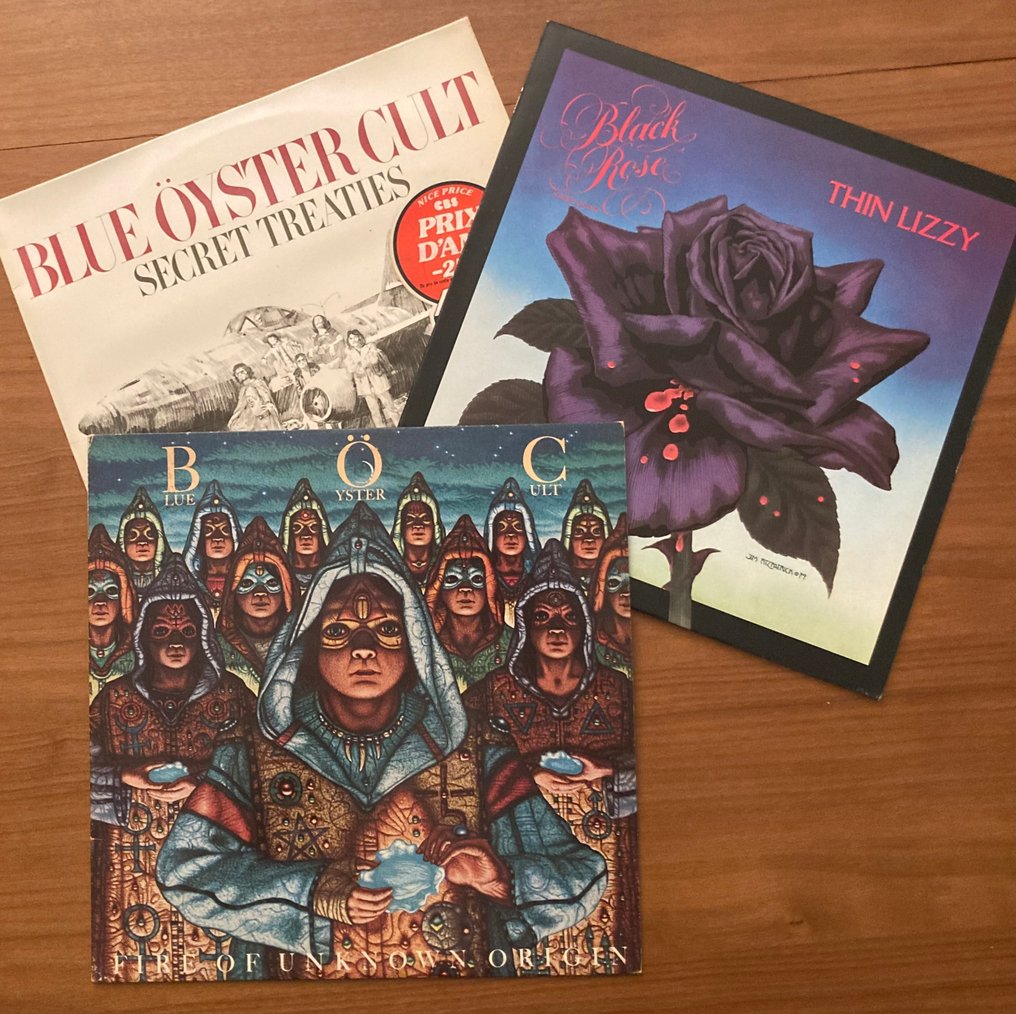 Blue Öyster Cult, Thin Lizzy - Πολλαπλοί καλλιτέχνες - Άλμπουμ LP (πολλαπλά αντικείμενα) - 1974 #1.0