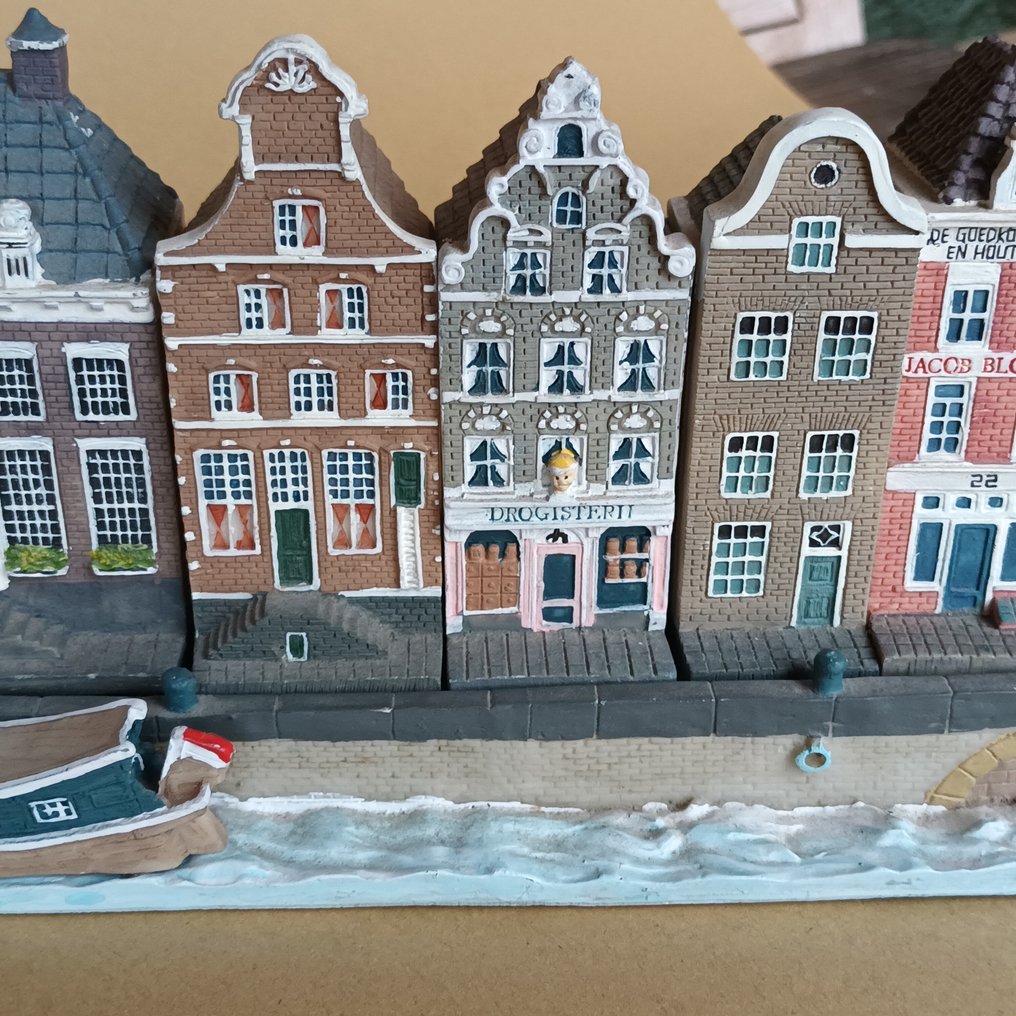 Blokker - Statuette - Amsterdamse Grachtenpandjes (10) - decostone #3.2