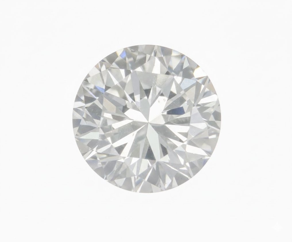 1 pcs Gyémánt  (Természetes)  - 1.02 ct - Kerek - D (színtelen) - SI1 - HRD Antwerpen #3.2