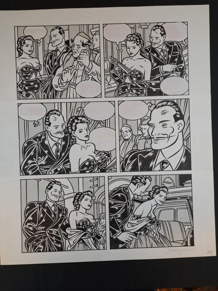 Baldazzini, Roberto - 1 Original page - Trans/Est - Pag. 22 - 1993 #1.0