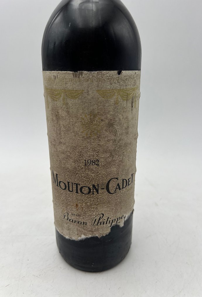 1981 x 4 Château de Lisse & 1982 Mouton Cadet - Bordeaux - 5 Flasker (0,75 L) #3.2