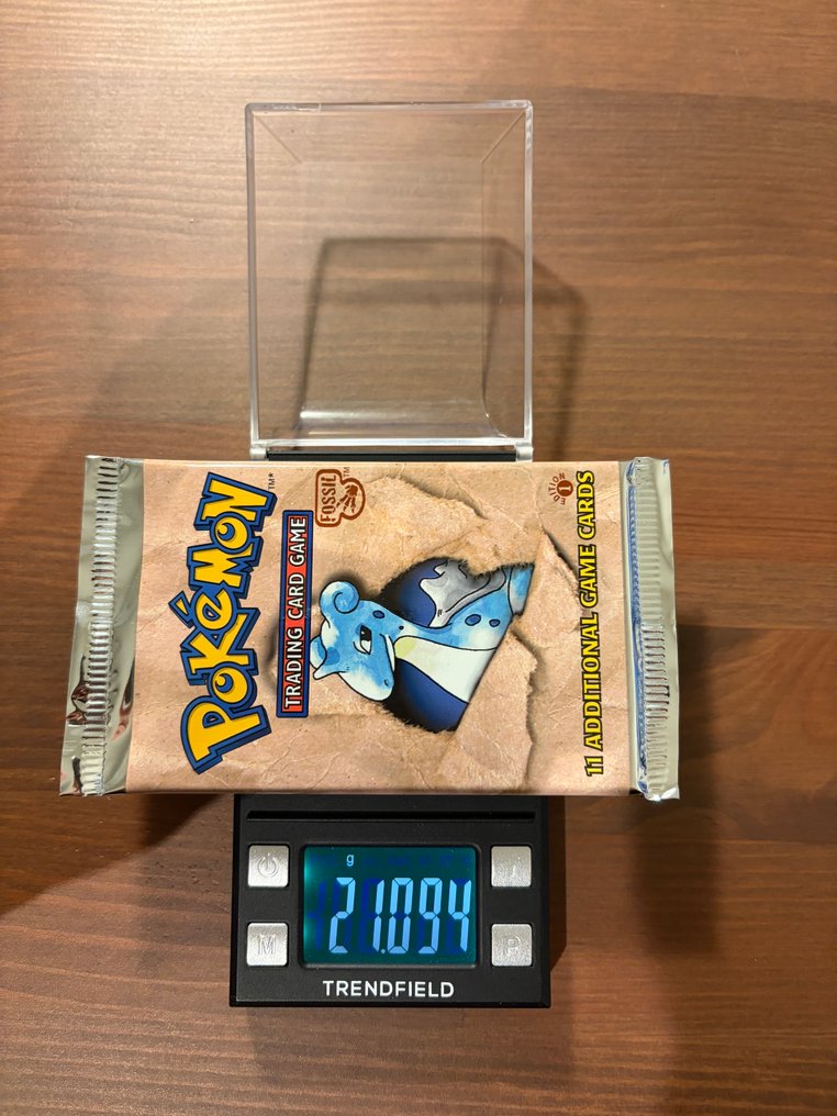 Pokémon - 1 Booster pack - Lapras - 1st Edition - 21.094g - WOTC - Fossil #4.3