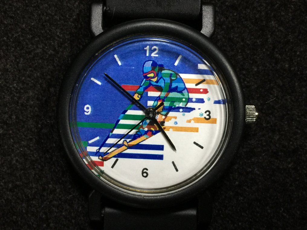 Nagano Olympic Commemorative Swatch / Japanese Vintage - Olympic Games - 1998  #3.2