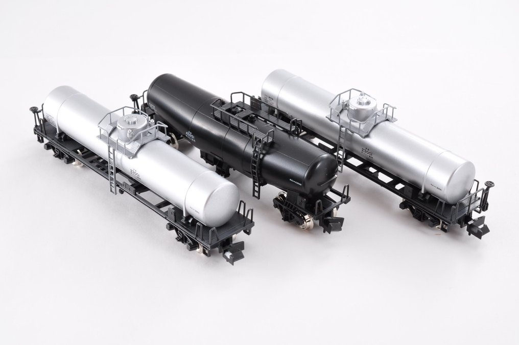 Kato N - 8008-1 8013-1 - Junayksikkö (3) - Taki 3000 & Taki 43000 tankkivaunu 3-osainen sarja - JNR #2.1