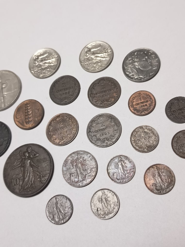 Ιταλία, Βασίλειο Lotto 21 monete miste  (χωρίς τιμή ασφαλείας) #1.0