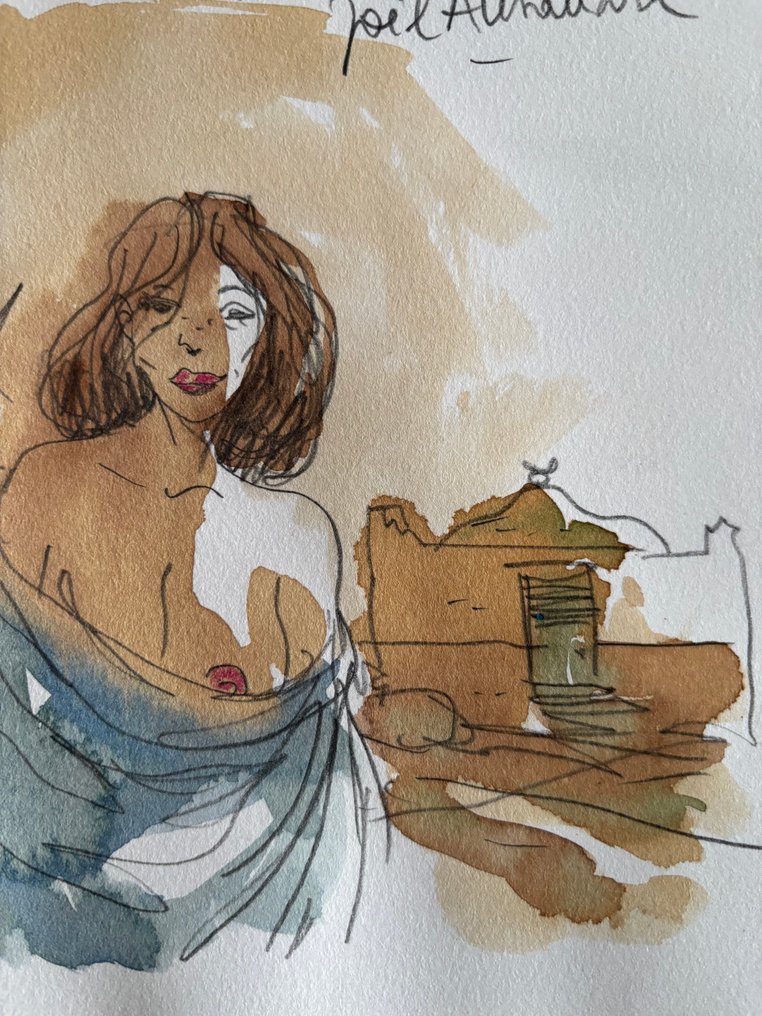 Alessandra, Joël - 1 oryginalny, podpisany rysunek #3.2