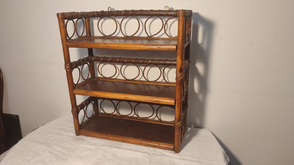 Bibliothèque - Étagère - 书柜 - 木, 竹, 藤, 藤编 #4.3