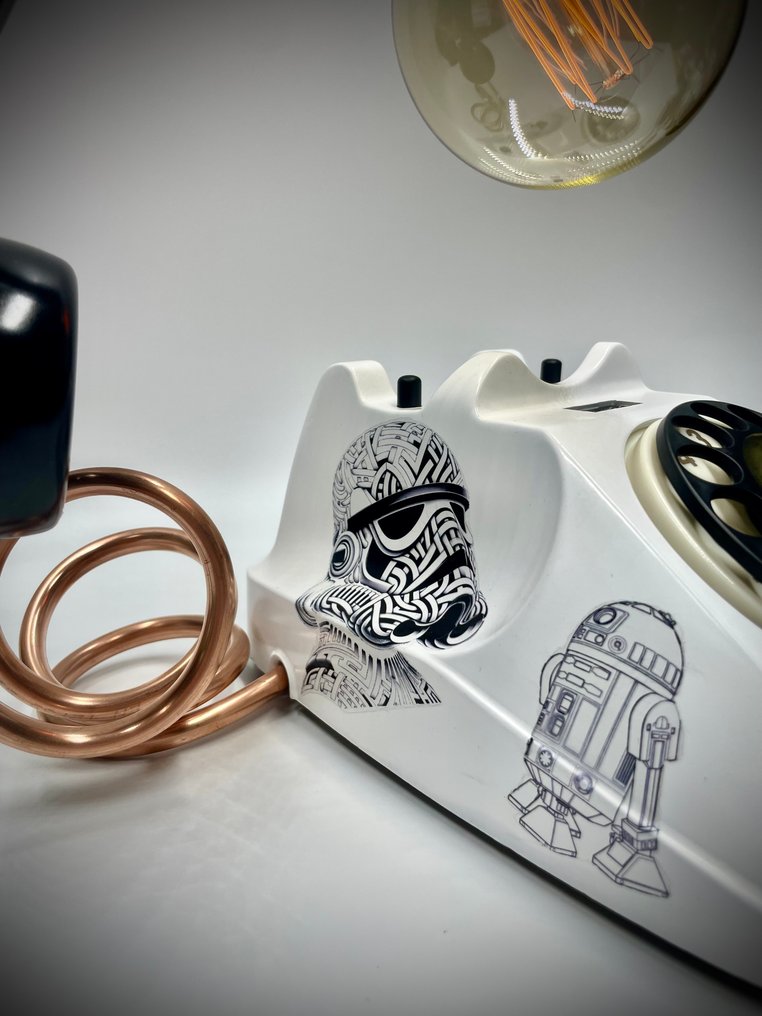 Table lamp - Plastic, Copper, Metal - Opera created by AF #2.1