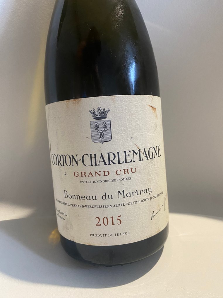 2015 Bonneau du Martray - Corton Charlemagne Grand Cru - 1 Î¦Î¹Î¬Î»Î· (0,75L) #1.0