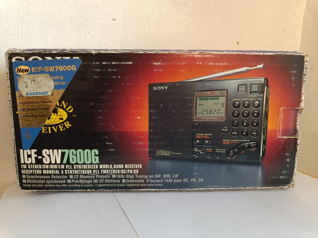 Sony other - ICF-SW7600G Radio - Modele multiple #1.0