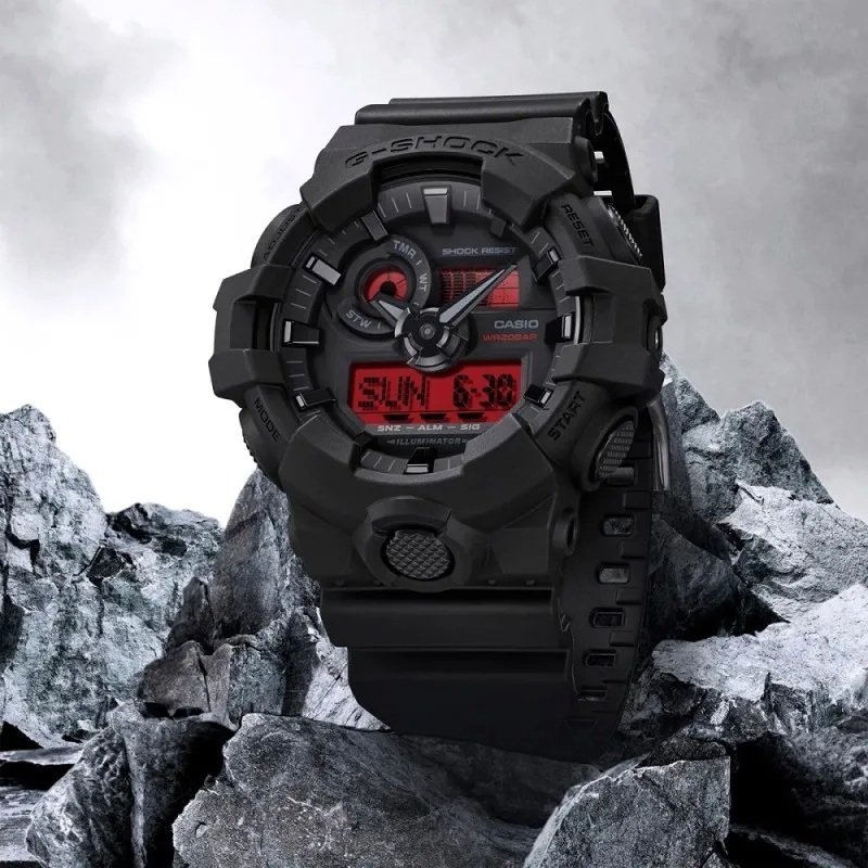 Clock - Casio G-Shock Supercar Kitt  GA700BBR - Cronografo - 2025 #1.0