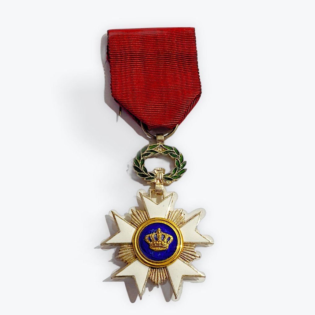 Βέλγιο - Στρατιωτικό μετάλλιο - Ιππότης του τάγματος του στέμματος #1.0