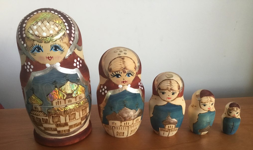 Themed collection - Russian dolls Matryoshkas #1.0