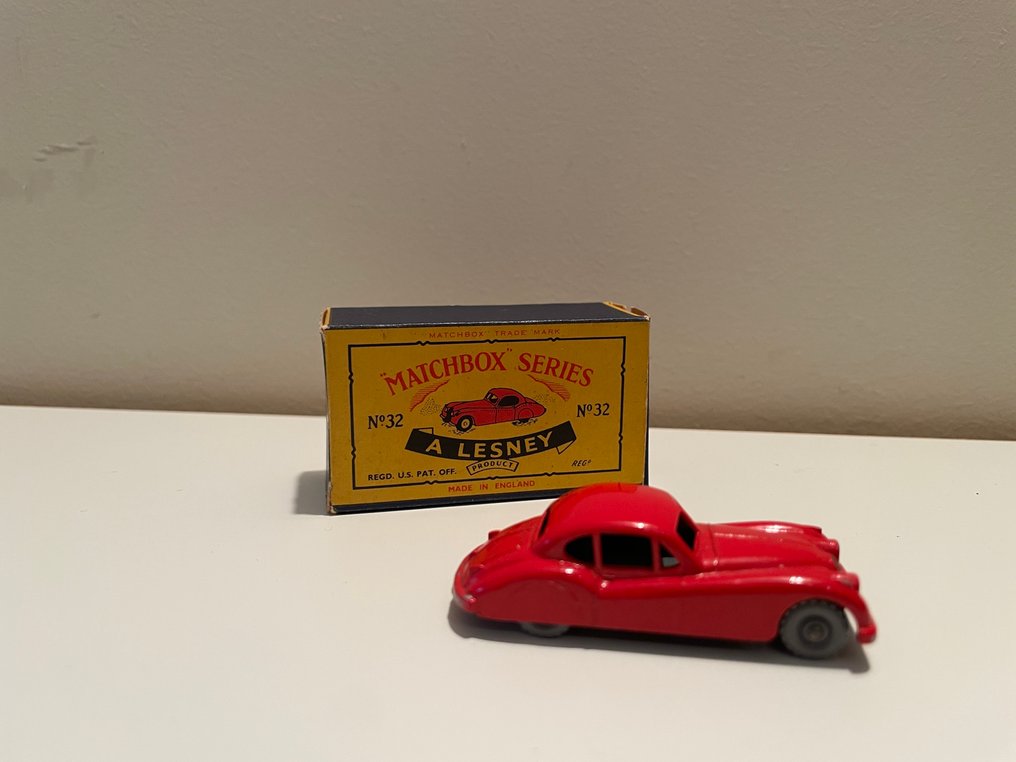 Matchbox - Model car - Matchbox Series Lesney 32 Jaguar XK 140, Boxed #2.1