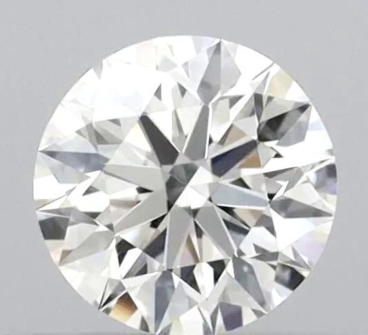 Nincs minimálár - 1 pcs Gyémánt  (Természetes)  - 0.40 ct - Kerek - E - IF - Nemzetközi Gemmológiai Intézet (IGI) - *3EX VSL* #1.0
