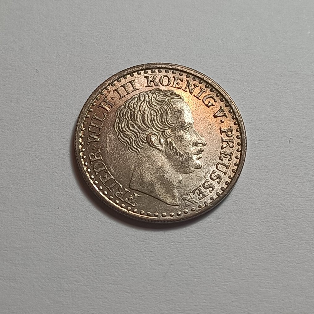 德国, 普鲁士. Friedrich Wilhelm III. 1 Silber Groschen 1830. Condition (没有保留价) #1.0