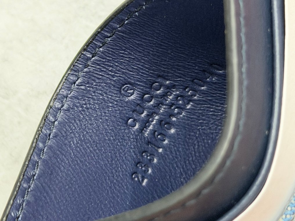 Gucci - Gucci - 信架 - GG至尊 - 牛仔布 - 钱包 Gucci GG Supreme #3.2