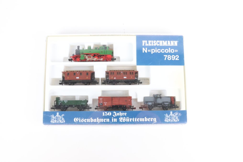 Fleischmann N - Set di treni (1) - 150 anni di ferrovie in Württemberg - K.W.St.E. #1.0