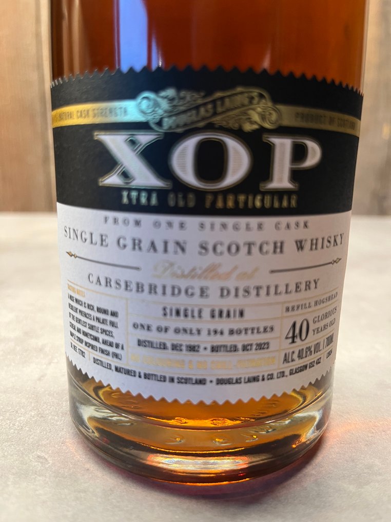 Carsebridge 1982 40 years old XOP - 道格拉斯兰梁  - b. 2023  - 70厘升 #1.0
