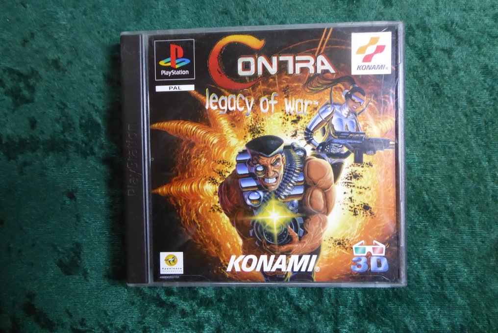 Sony - Playstation 1 (PS1) - Contra: Legacy of War (PAL Playstation) - Video game - In original box #1.0