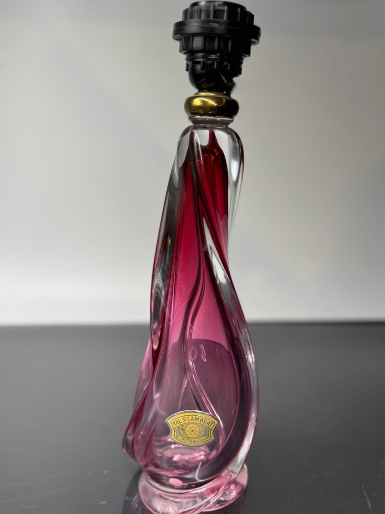 Val Saint Lambert - Table lamp - Crystal - Val Saint Lambert Lamp #1.0