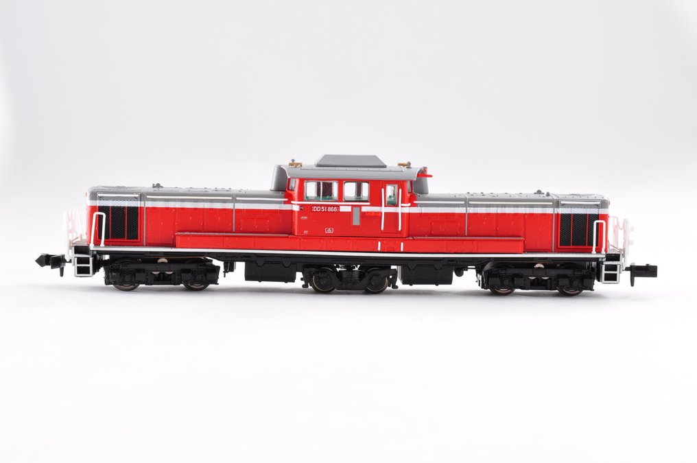 MAICRO ACE N - A8520 - Train unit (1) - DD51-866 Diesel Locomotive (Air-Conditioned Cab) - JNR #4.3